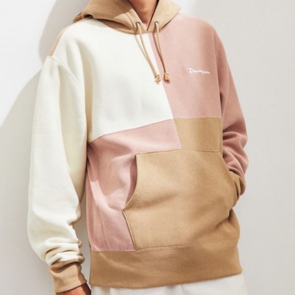 champion colorblock hoodie women's